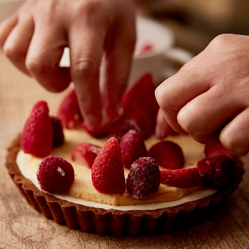 ピキタン手作り糖質制限Berry Berryタルト
