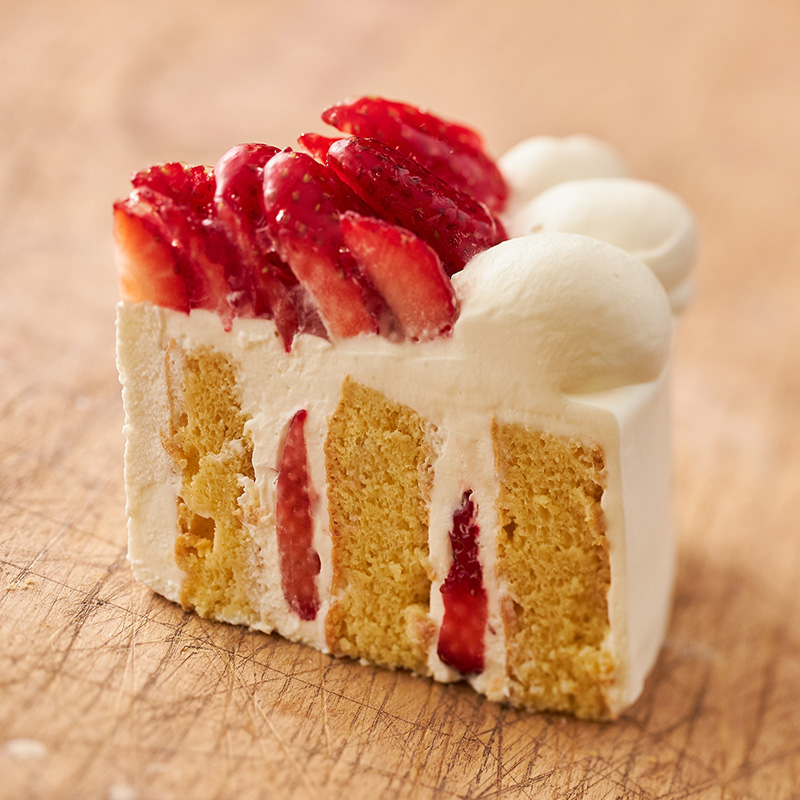 ピキタン手作り糖質制限たっぷりいちごのショートケーキ