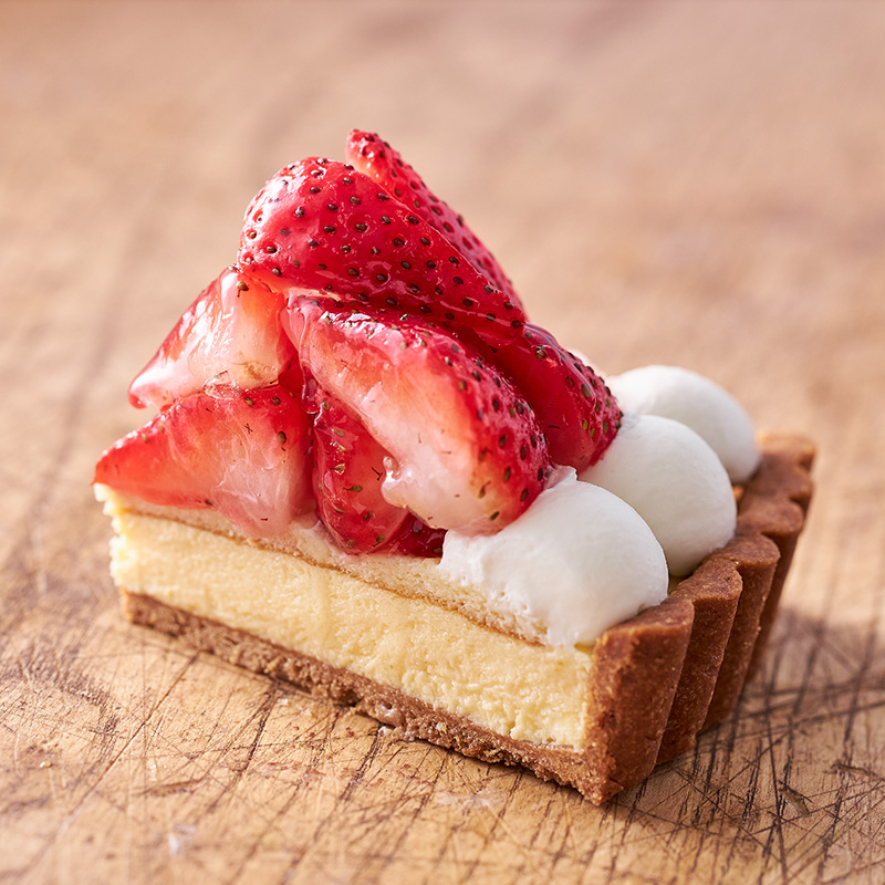 ピキタン手作り糖質制限いちごのタルト